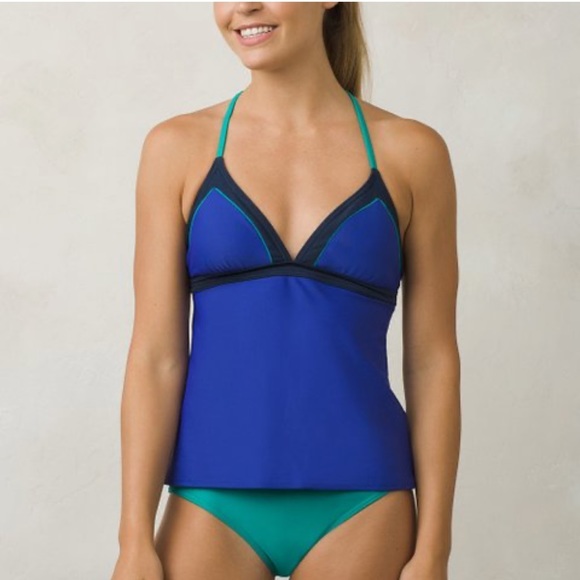 Prana Other - NWT Prana Cobalt Aleka Tankini Top - Women Sz XL 🔵